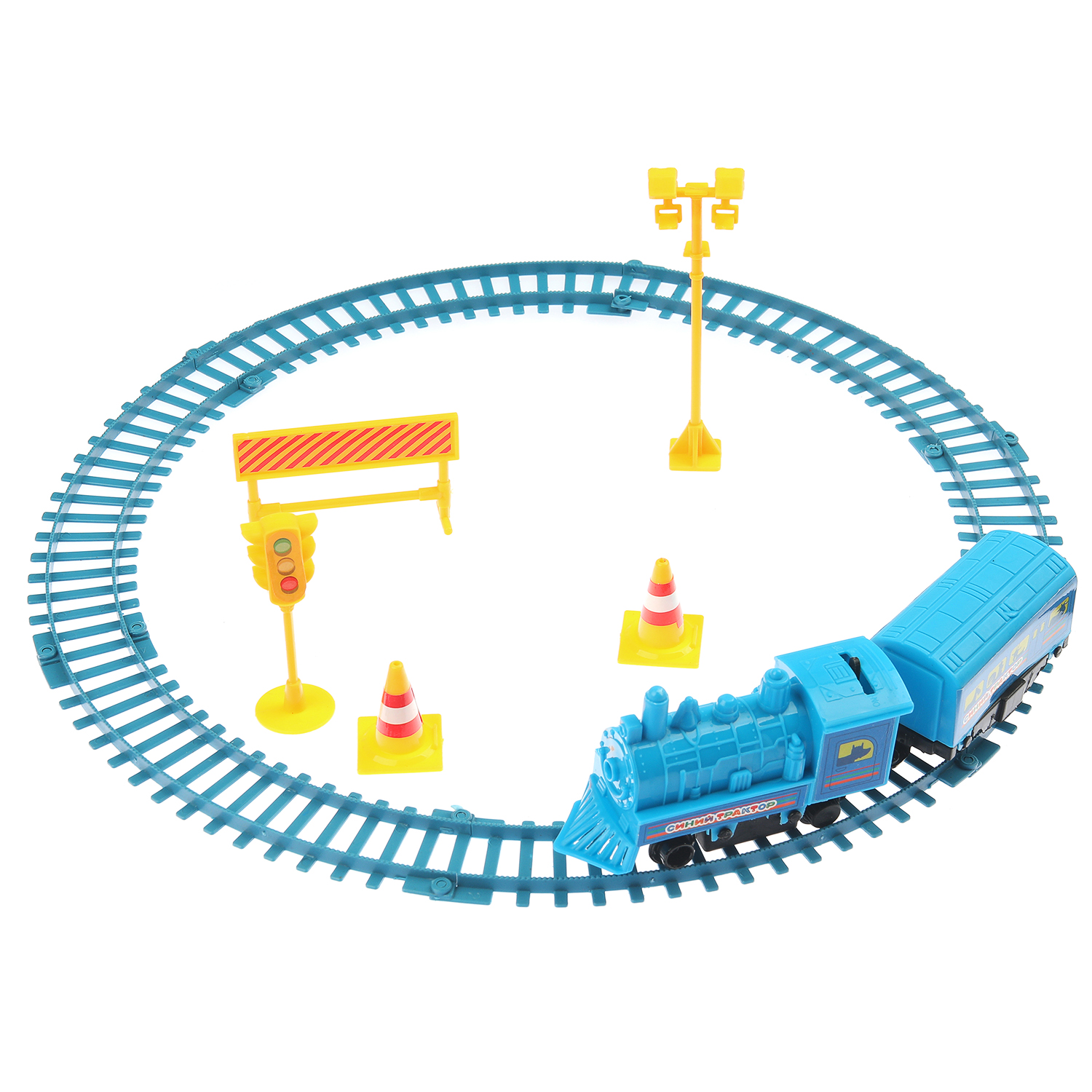 Набор железнодорожный Играем вместе 94 см 405588 - фото 3