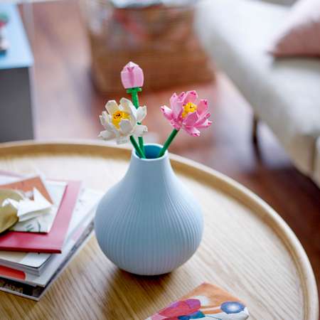 Конструктор LEGO Botanicals Цветы лотоса блочный