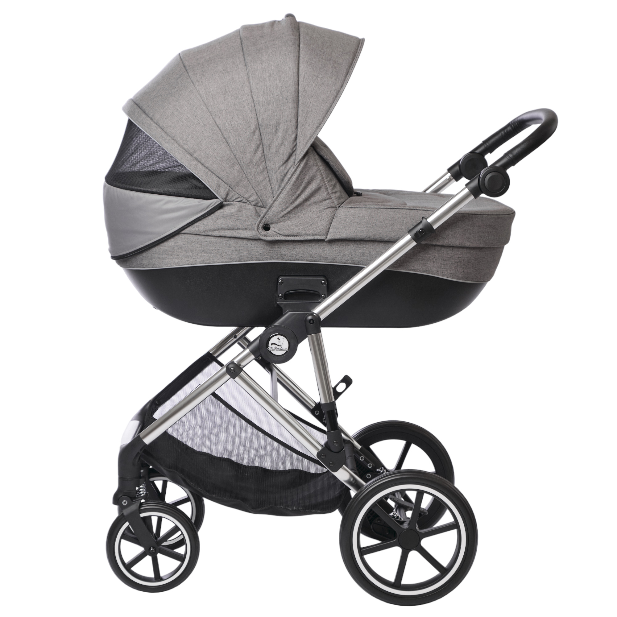 Коляска 2в1 Mr Sandman Discovery Silver - фото 6