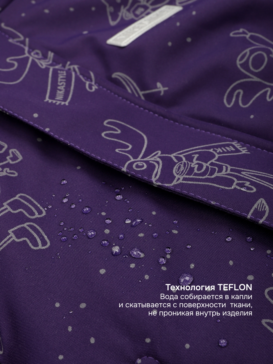 Комбинезон NIKASTYLE 8з0425 фиолет - фото 13