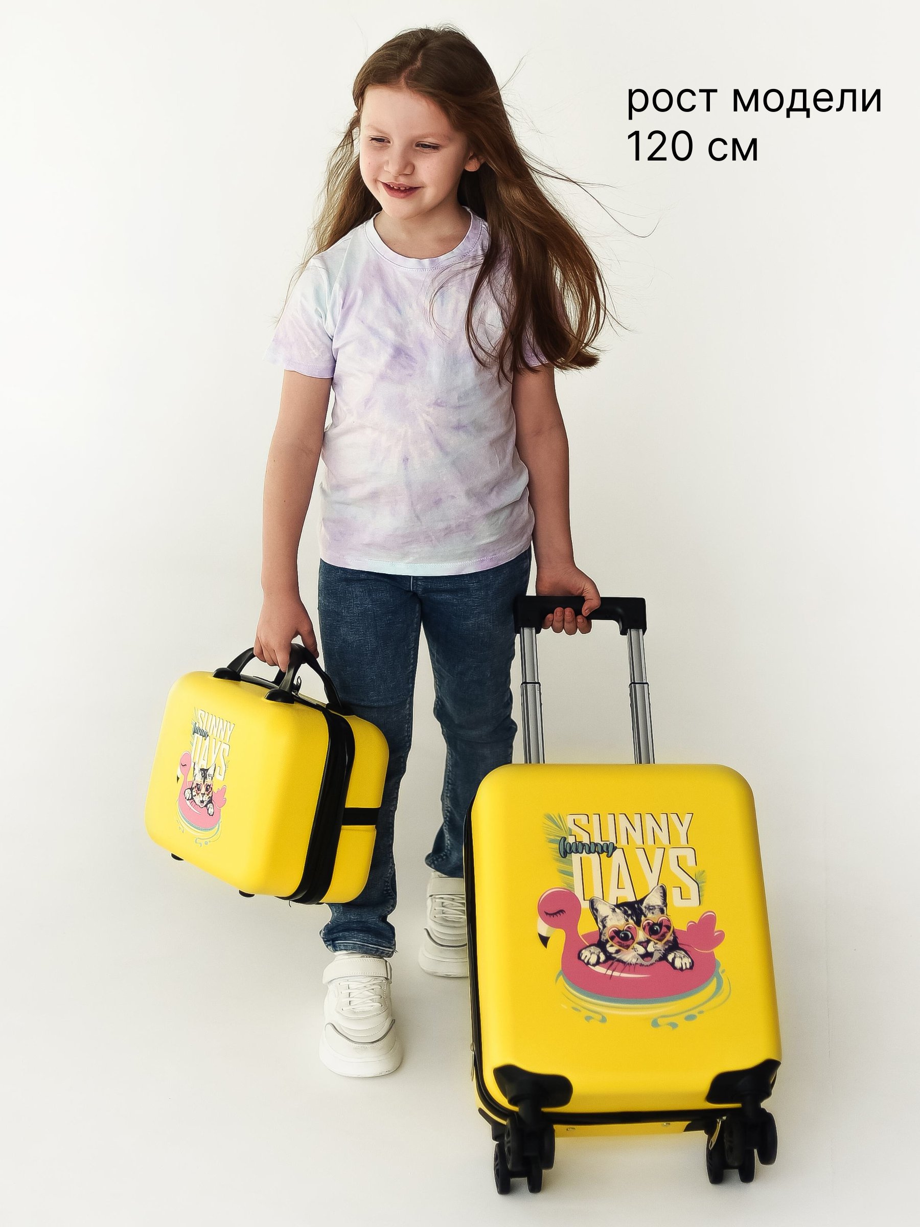 Чемодан LATS Кот - фото 1