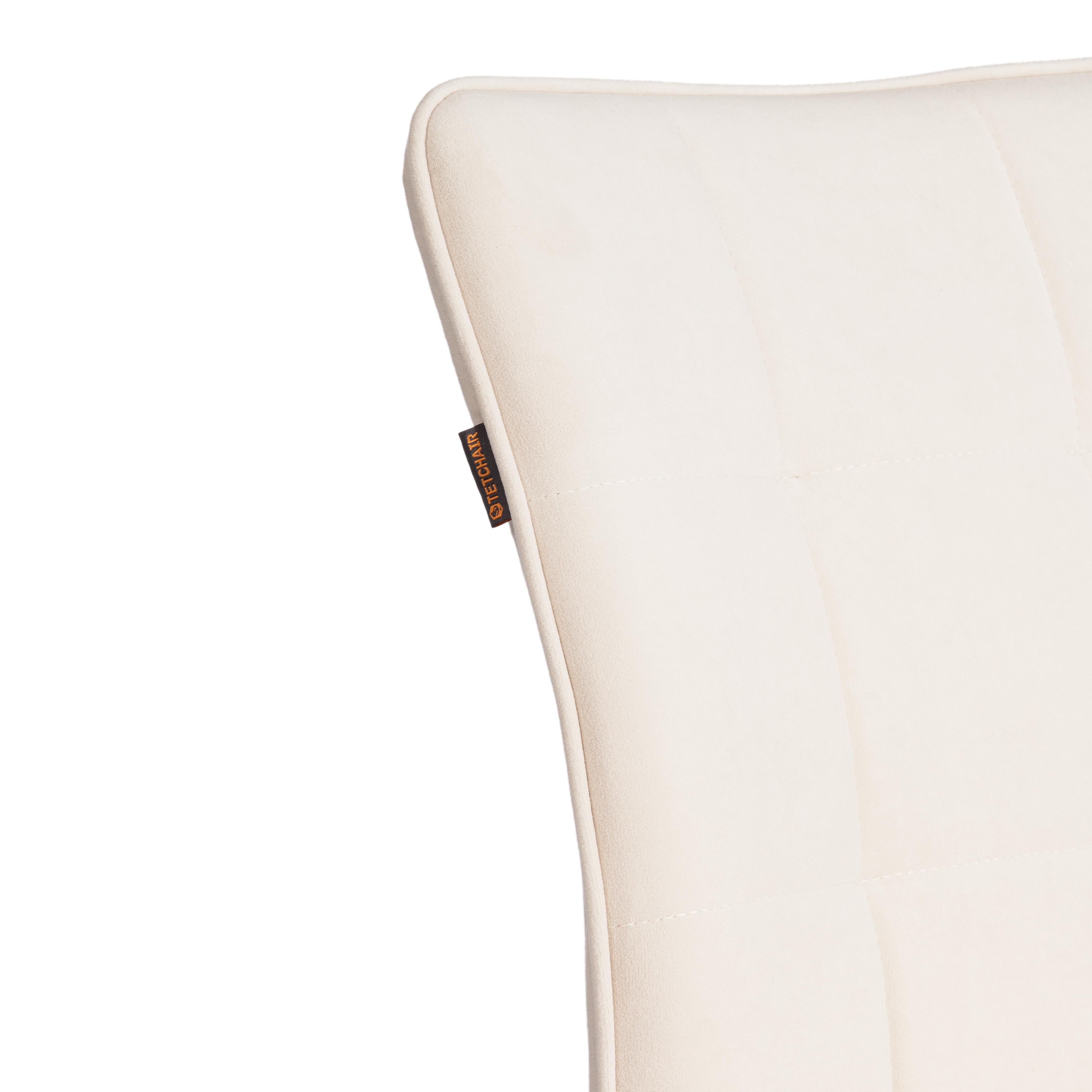 Стул TETCHAIR Bari LT велюр молочный - фото 20