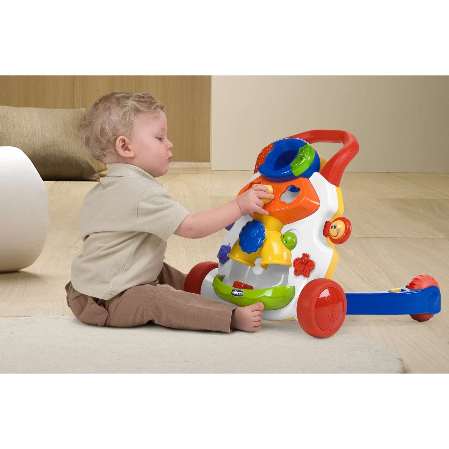 Ходунки Chicco с ручкой - фото 6