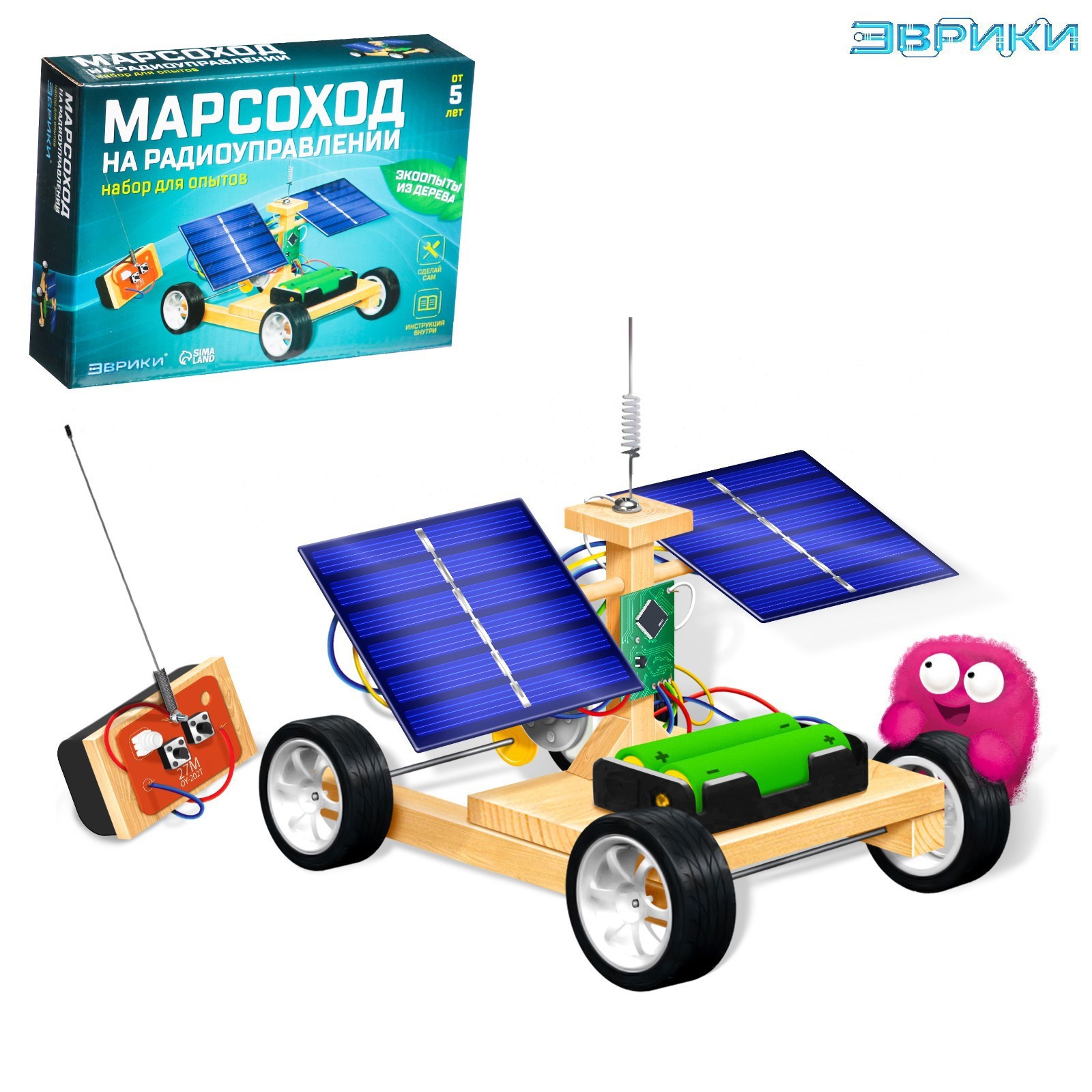 Изображение товара Набор для опытов Эврики Марсоход