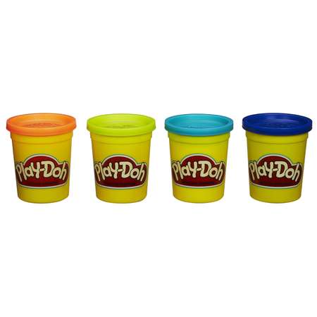Пластилин Play-Doh 4 цв. в ассортименте