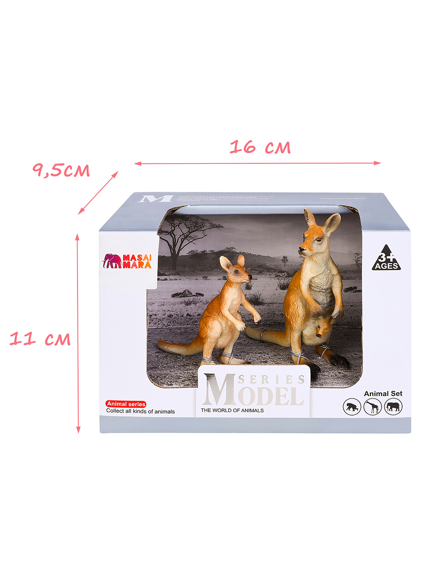 Игровой набор Masai Mara Семья кенгуру - фото 2