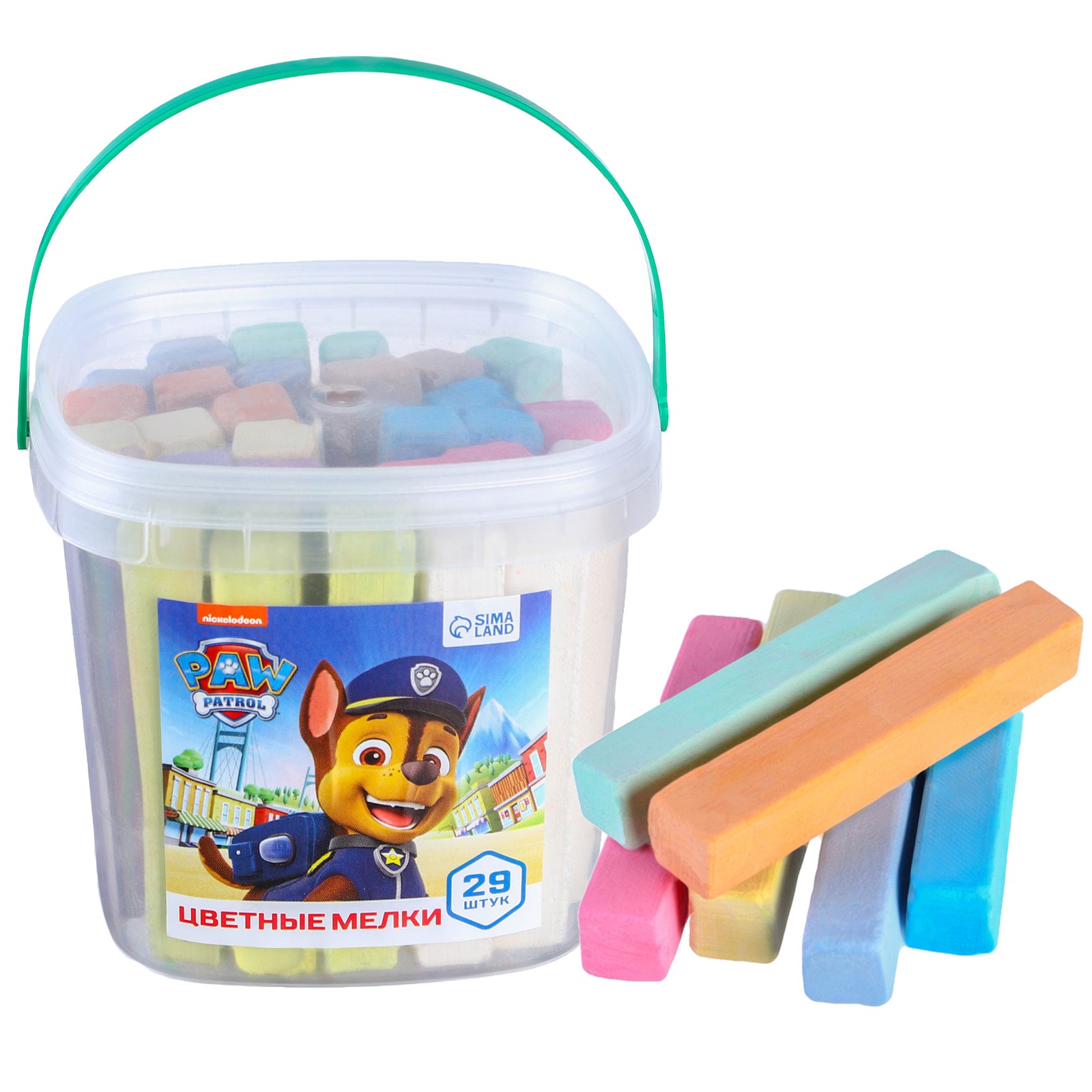 Мел сухой Paw Patrol 29 шт. - фото 6