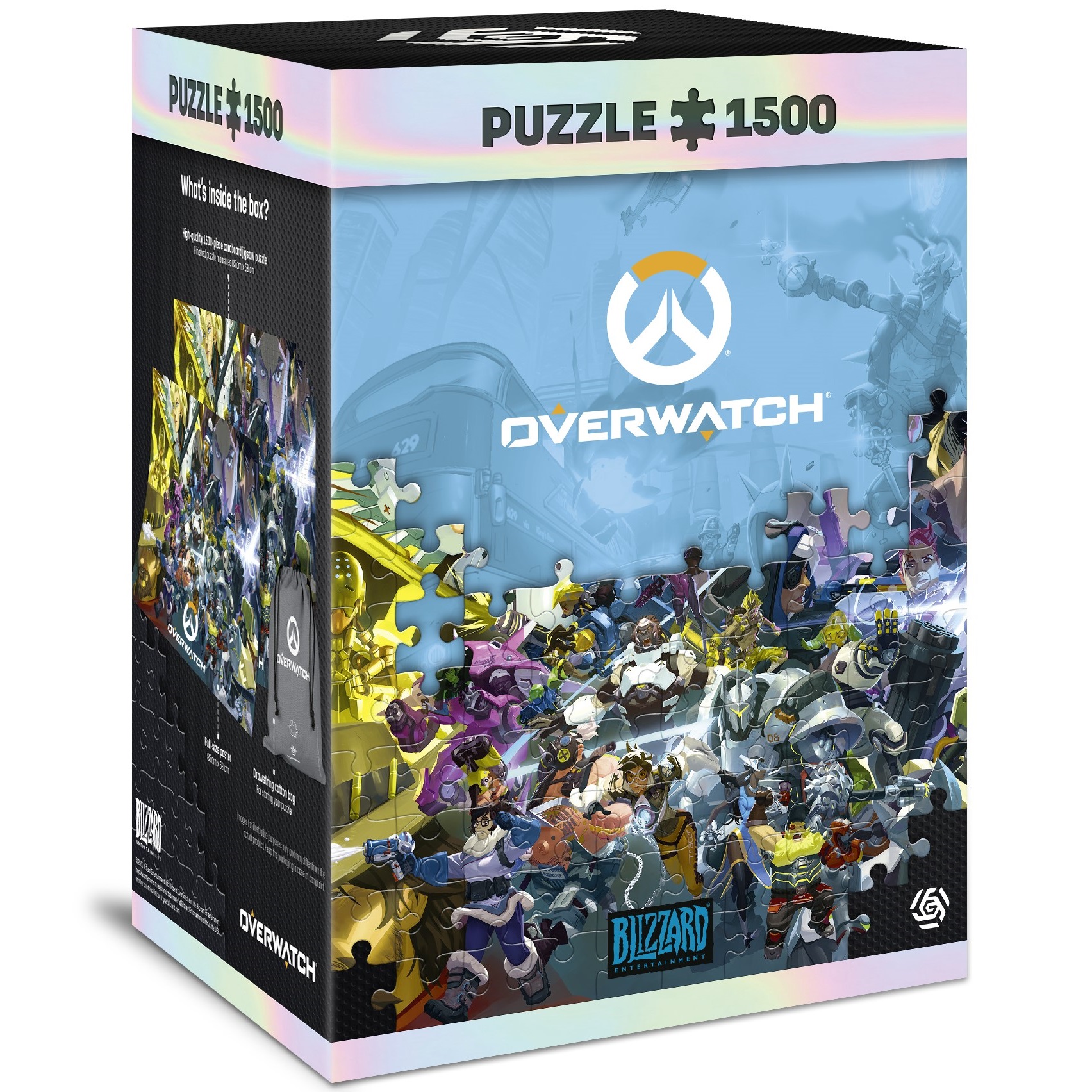 Пазл Good Loot Overwatch Heroes Collage 1500 классический - фото 1