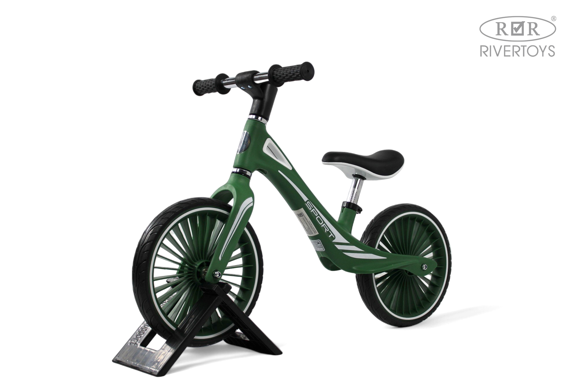 Двухколесный беговел RIVERTOYS 12 дюймов - фото 1