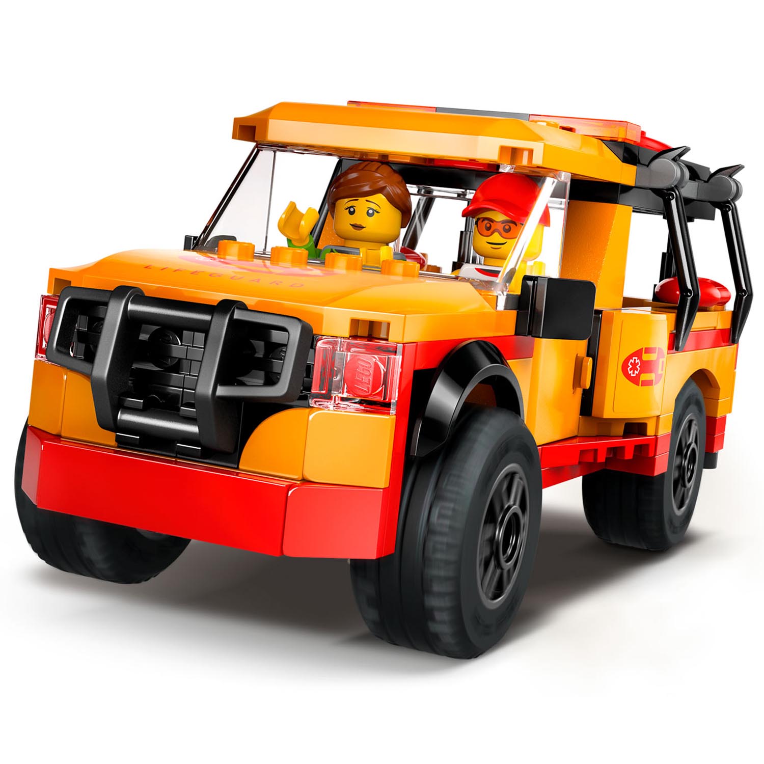 Конструктор LEGO City Пляжный Спасательный грузовик 214 дет. - фото 8