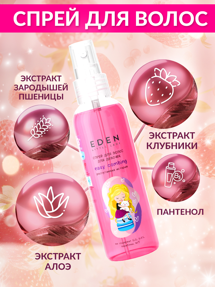 Набор EDEN с блёстками+без блёсток спрей - фото 2
