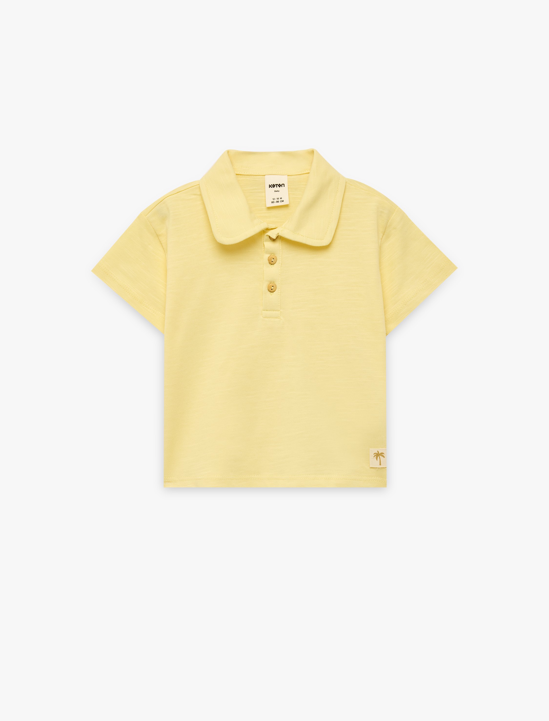 Футболка-поло KOTON 6SMB10050TK152 - фото 1