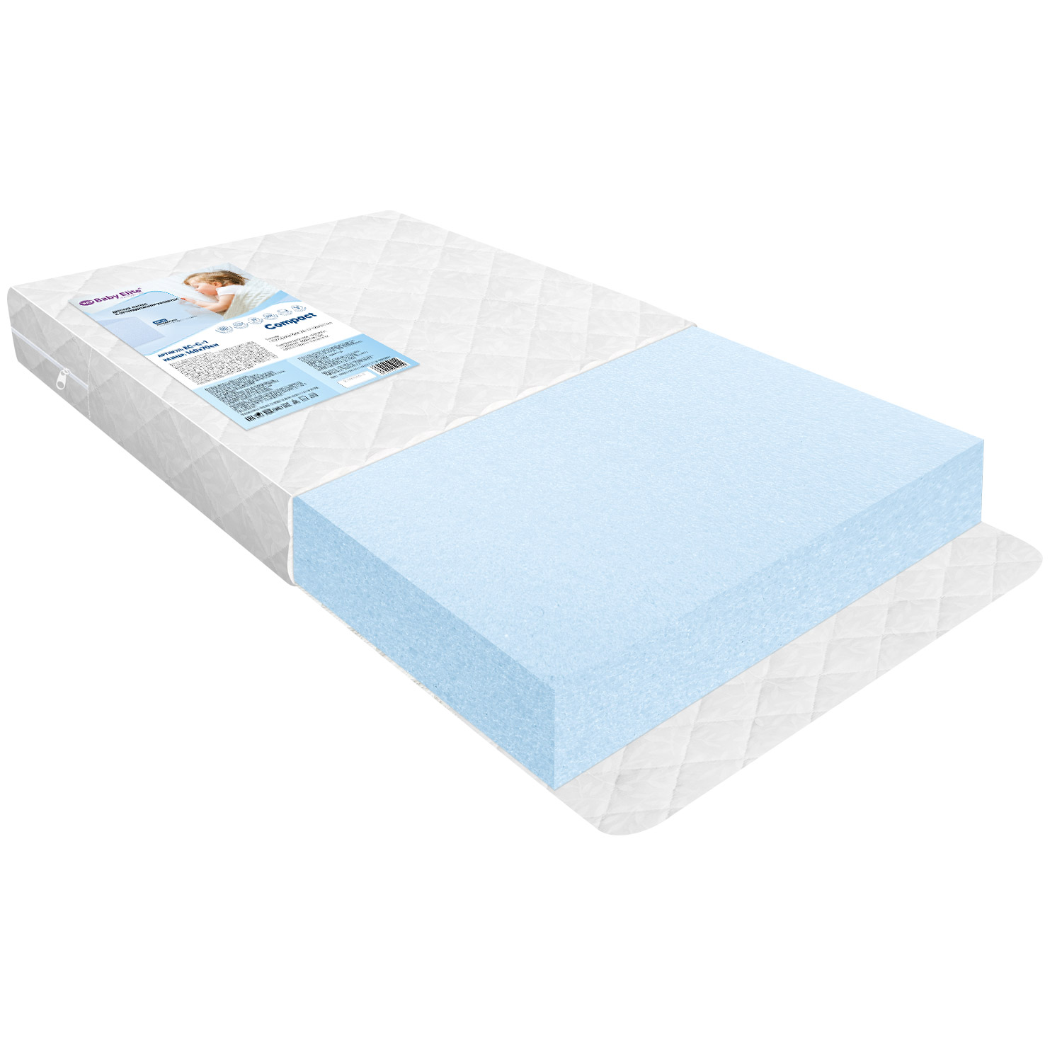 Матрас Baby Elite Eco Сompact - фото 1