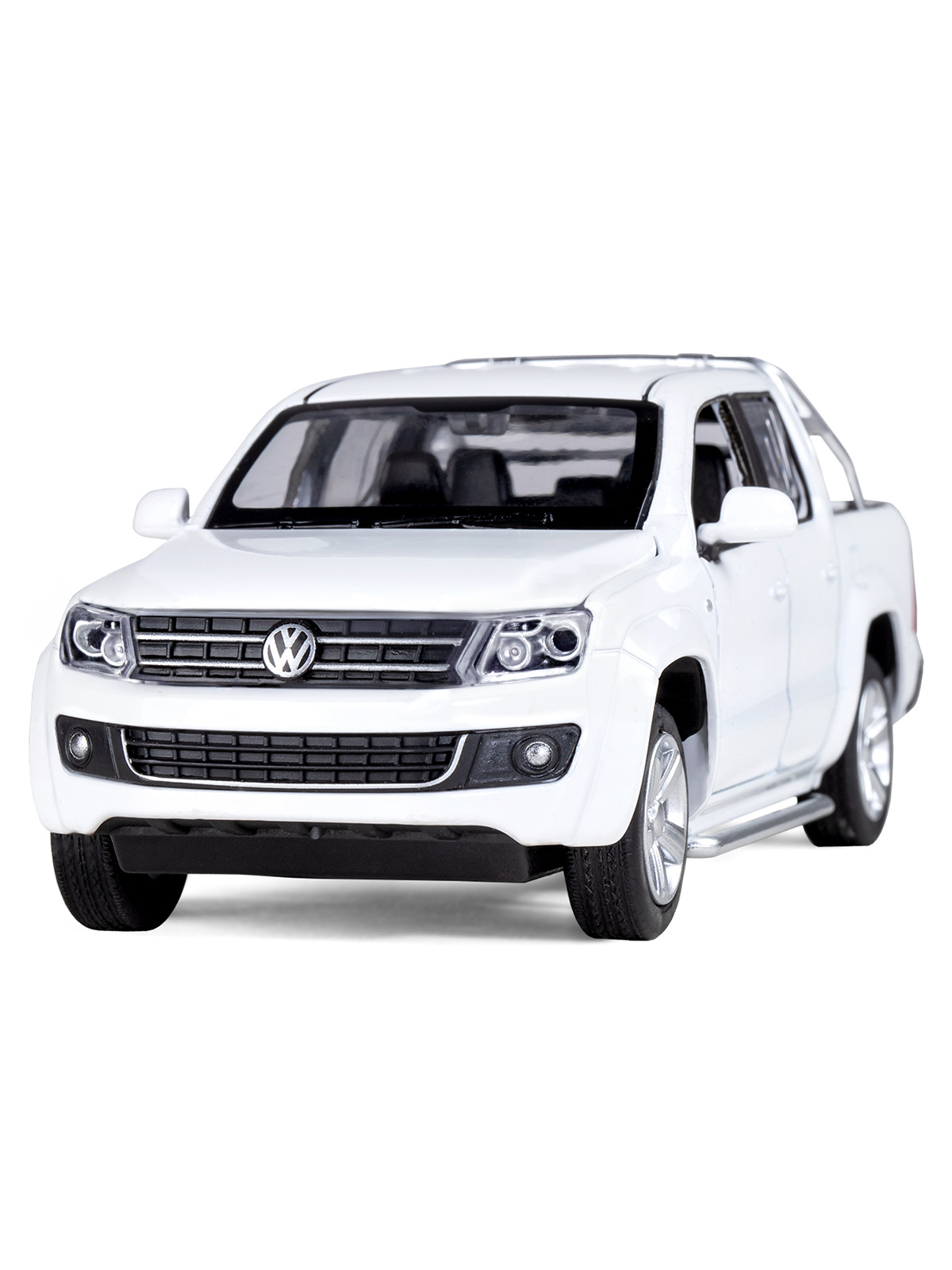 Пикап АВТОпанорама Volkswagen Amarok 1:30 белый JB1251298 - фото 11