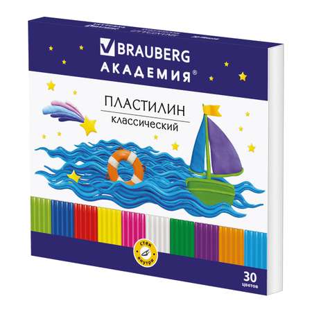 Пластилин Brauberg восковой