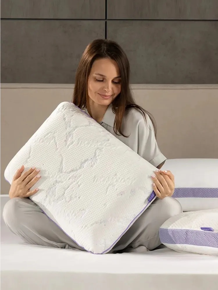 Подушка анатомическая Askona Alpha серия Technology 2.0 S 38 x 60 см - фото 2