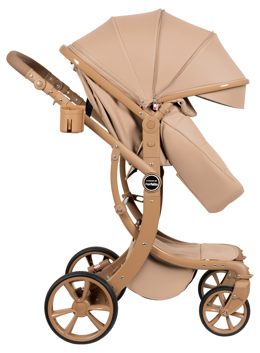 Коляска трансформер Aimile Авантюрист / Adventurer бежевый - фото 13