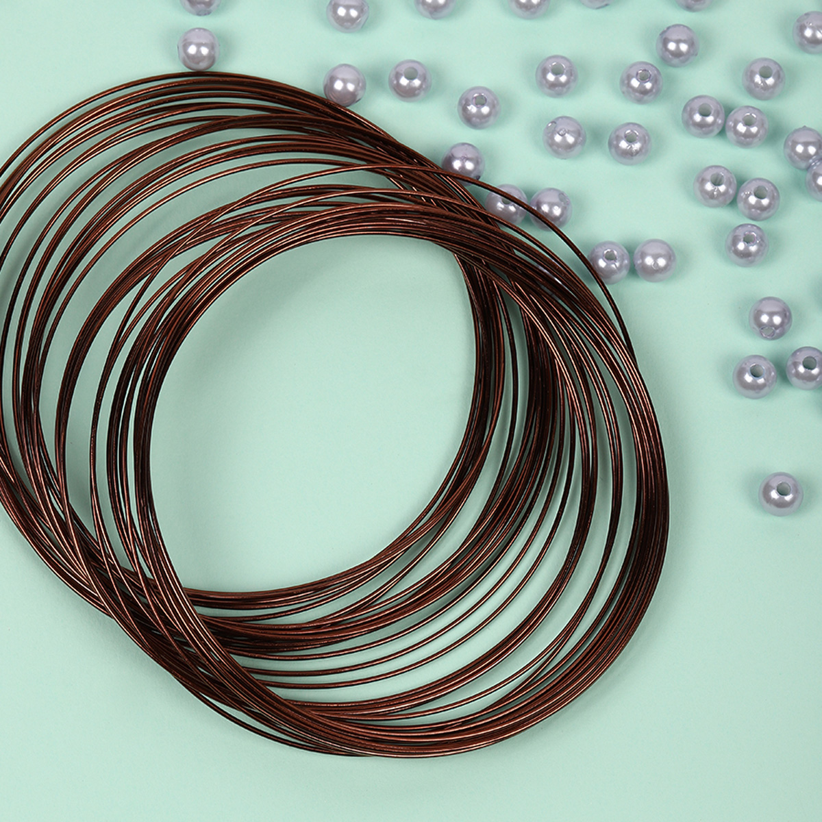 Проволока Magic 4 Hobby Ø 1мм цвет коричневый рул.10м - фото 5