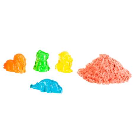 Кинетический песок Bondibon 0.5 кг (оранжевый)