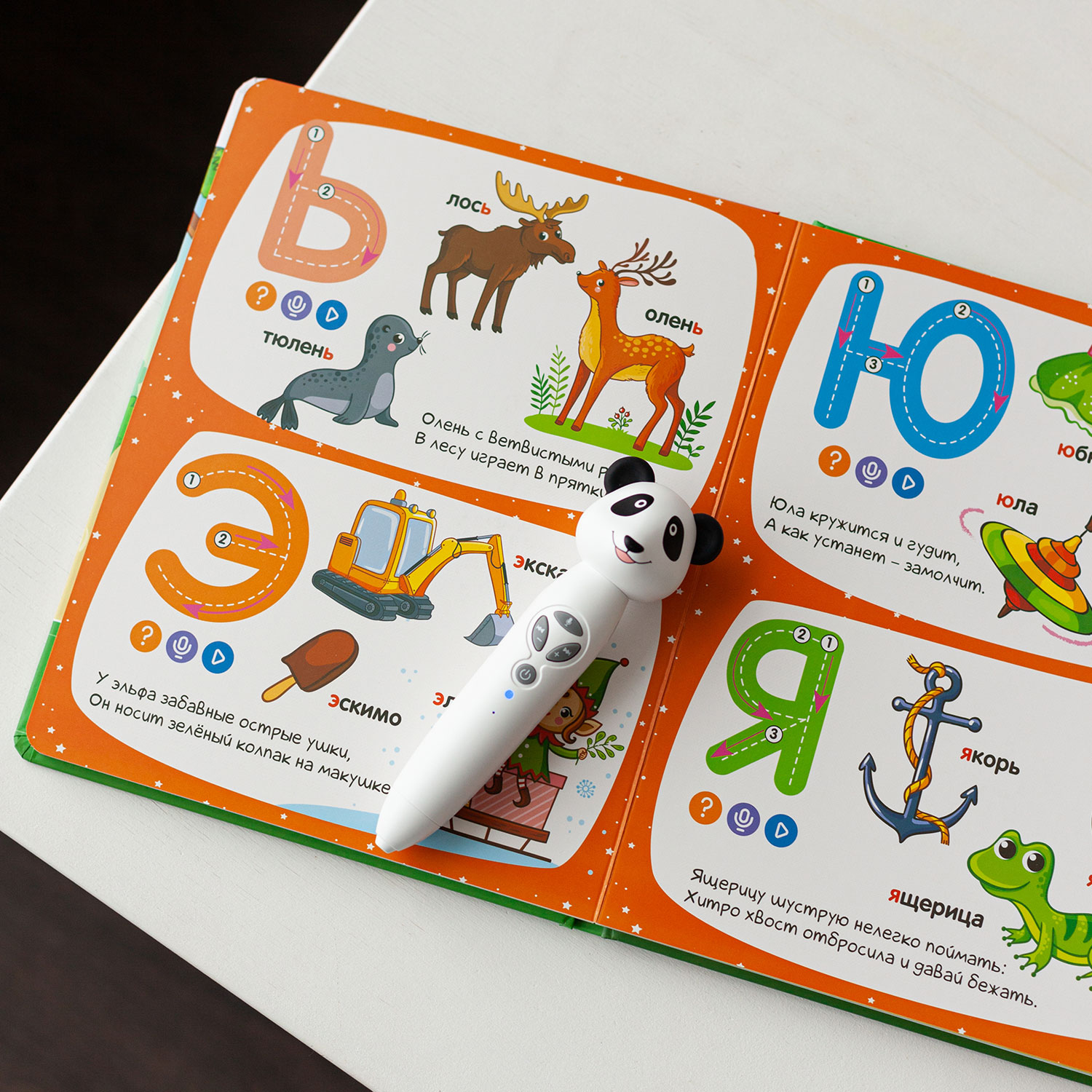 Игрушка BertToys Панда + 2 книги - фото 19