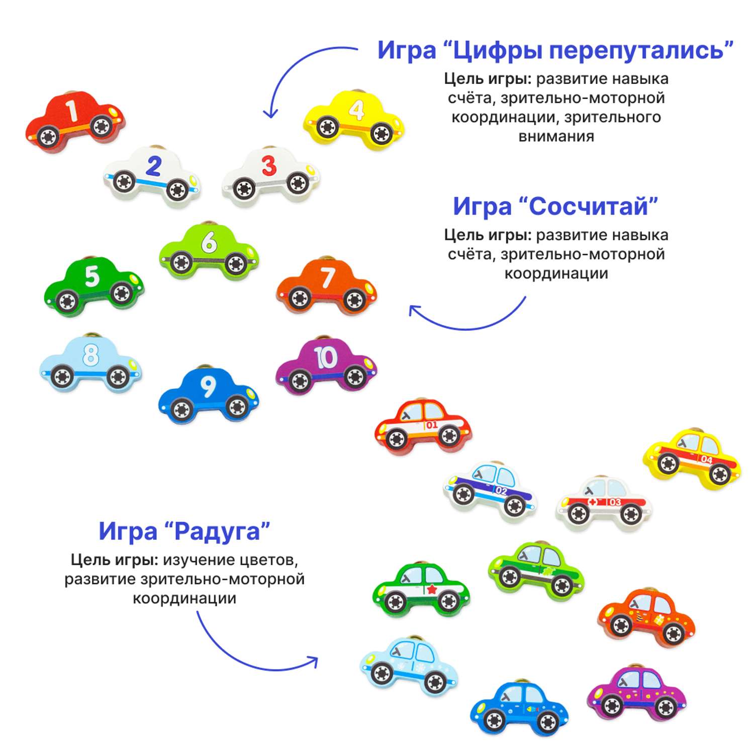 Игрушка Alatoys рыбалка Магнитная рыбалка Машинки - фото 3