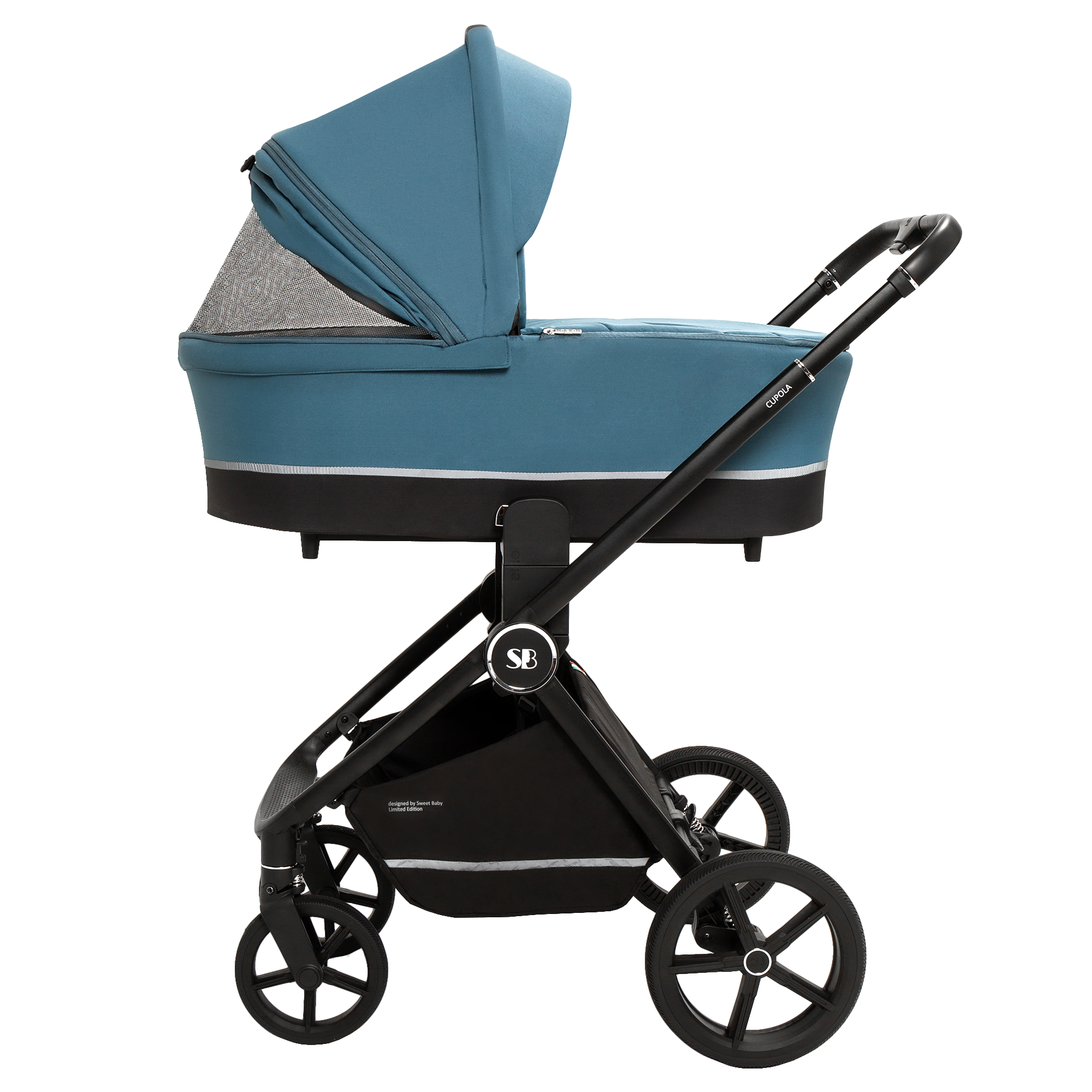 Коляска 2в1 Sweet Baby Cupola Ocean Green зеленый - фото 21