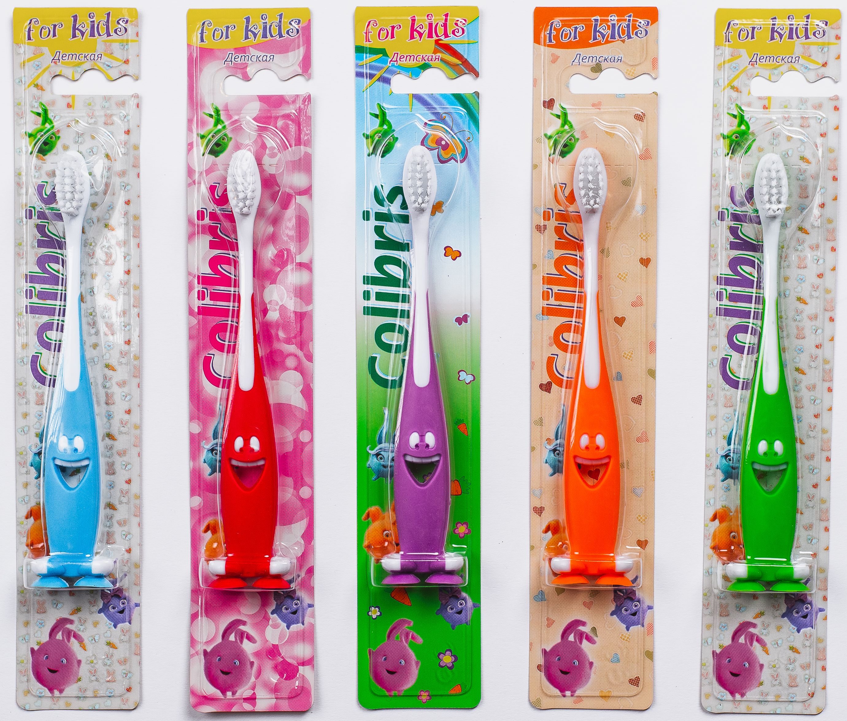 Зубная щетка классическая Colibris от 3 лет в ассортименте - фото 1