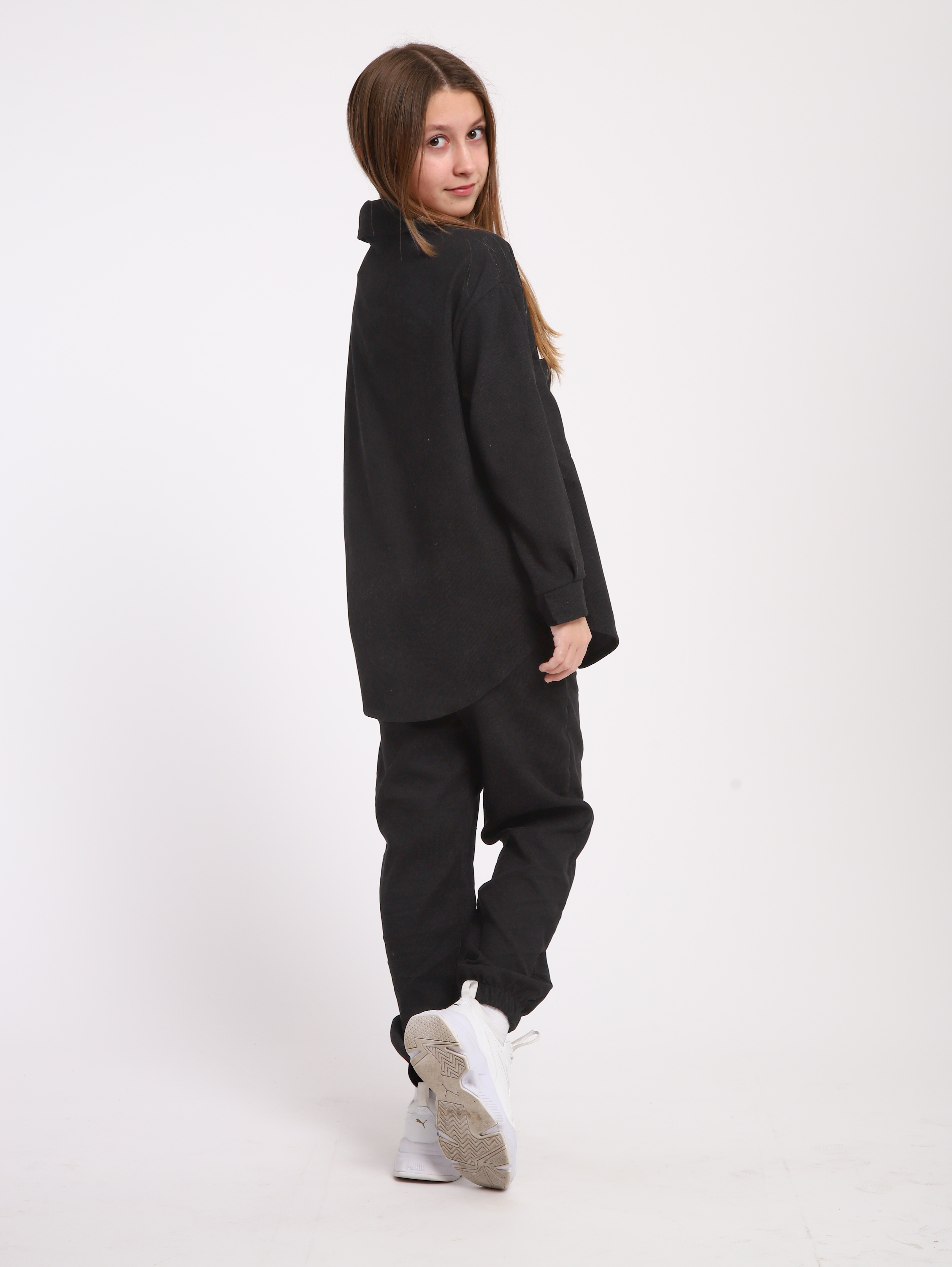 Костюм ЛАДОШКИ Костюм Вельвет черный - фото 8