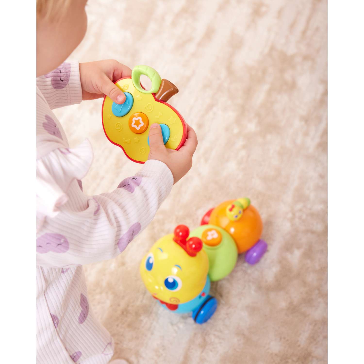 Игрушка BabyGo Забавная гусеница - фото 3