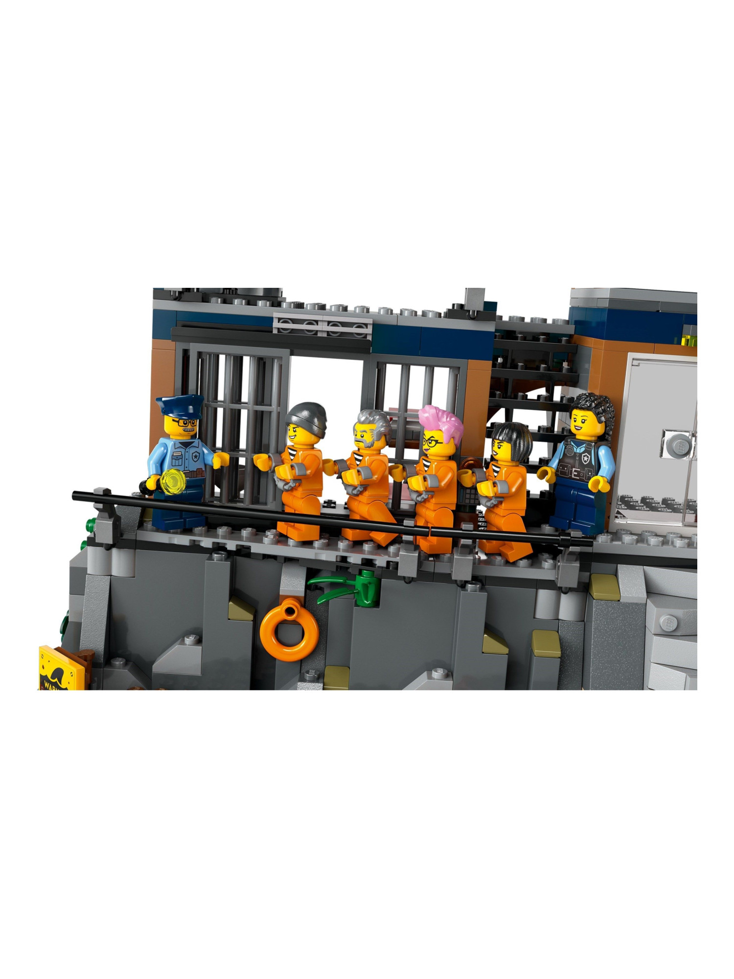 Конструктор LEGO City Полицейская тюрьма 980 дет. - фото 6