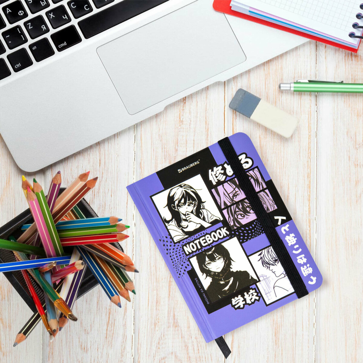 Блокнот Brauberg 96 лист. - фото 8