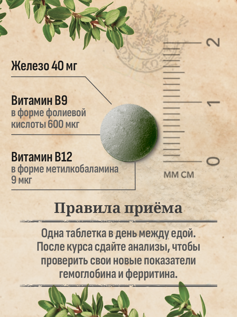 БАД MedCraft Железо хелат и витамины для женщин Iron - фото 4