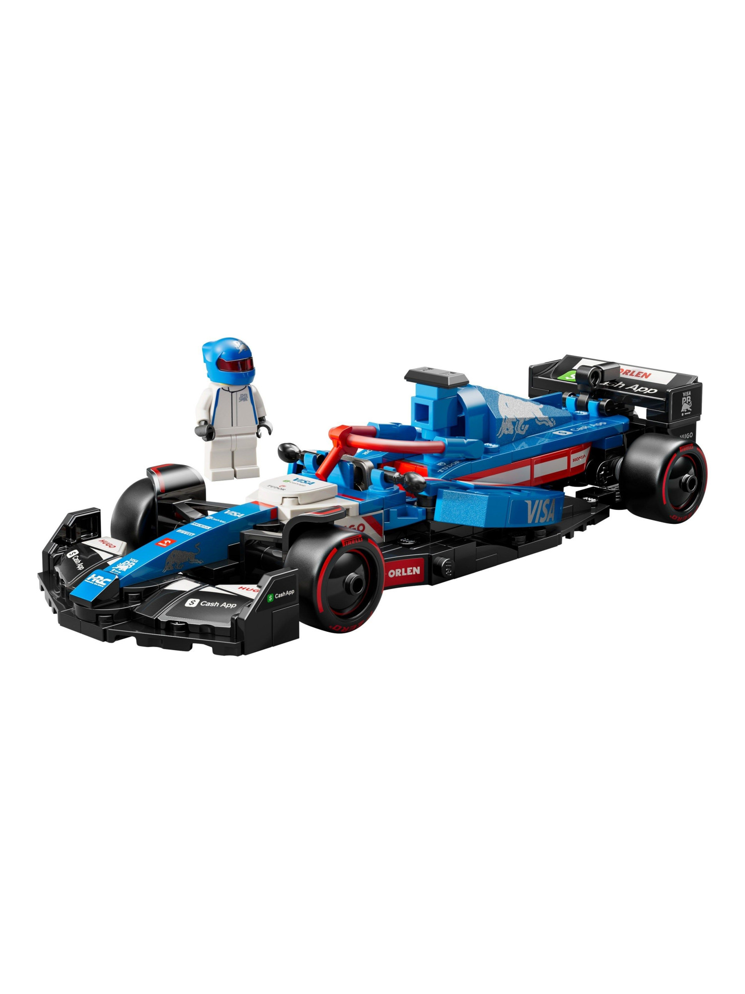 Конструктор LEGO Speed Champions Visa Cash App RB VCARB 01 248 дет. - фото 8