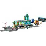 Конструктор LEGO City Железнодорожная станция блочный