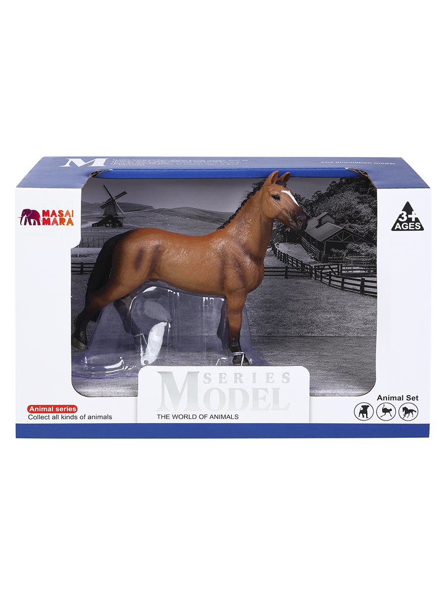 Игровой набор Masai Mara Лошадь коричневая - фото 9