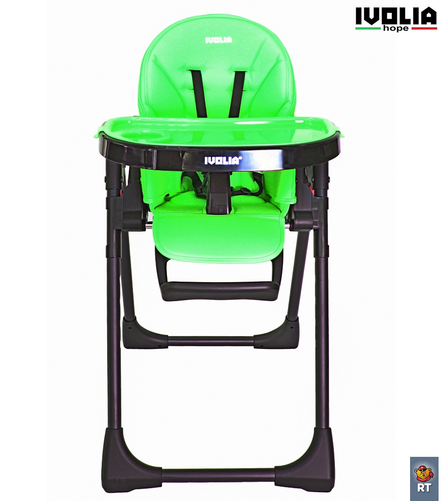Стульчик для кормления Ivolia HOPE 01 2 колеса green трансформер - фото 2