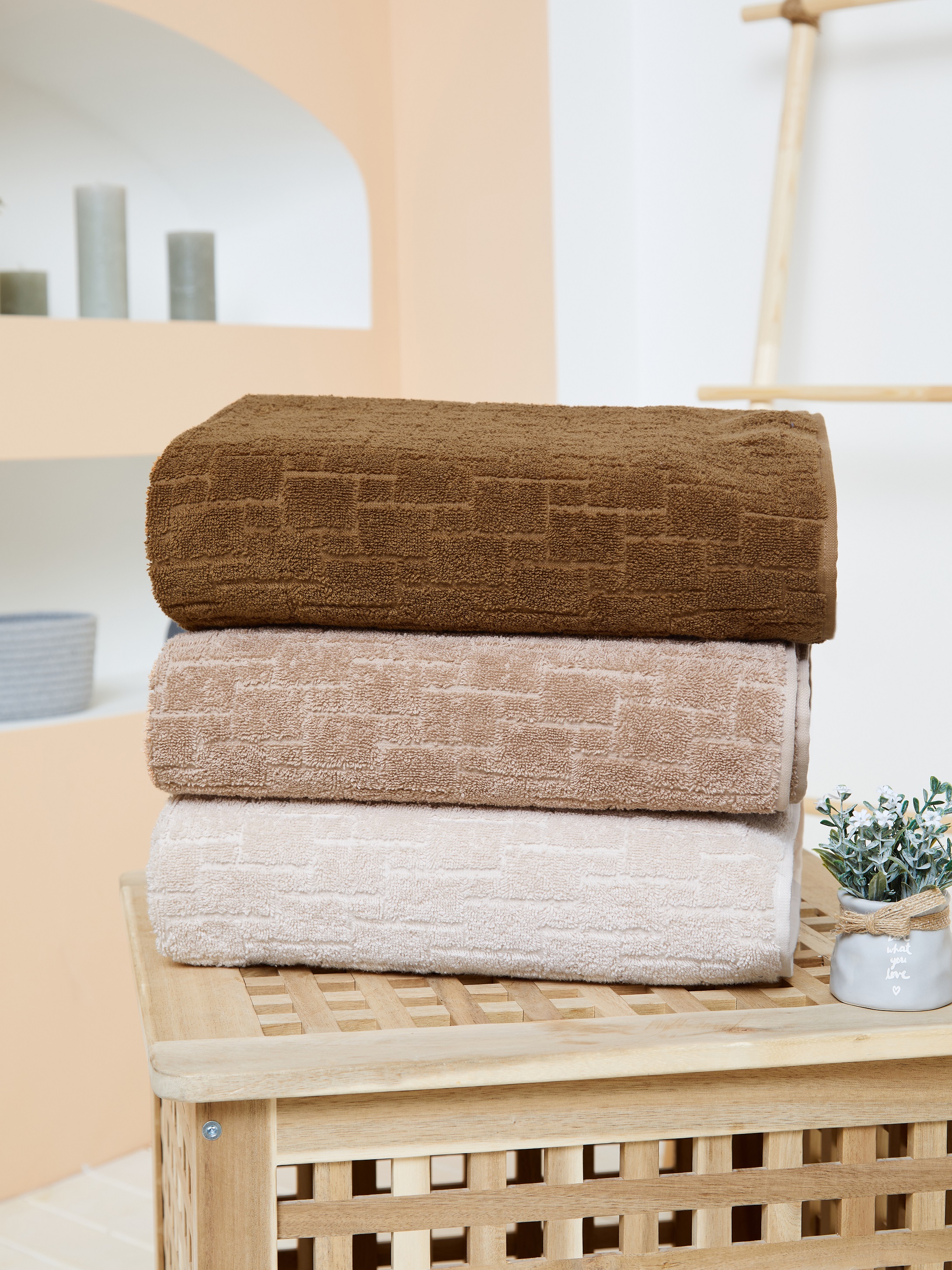 Полотенце Сoton Delux 50 x 90 см 3 шт. - фото 2