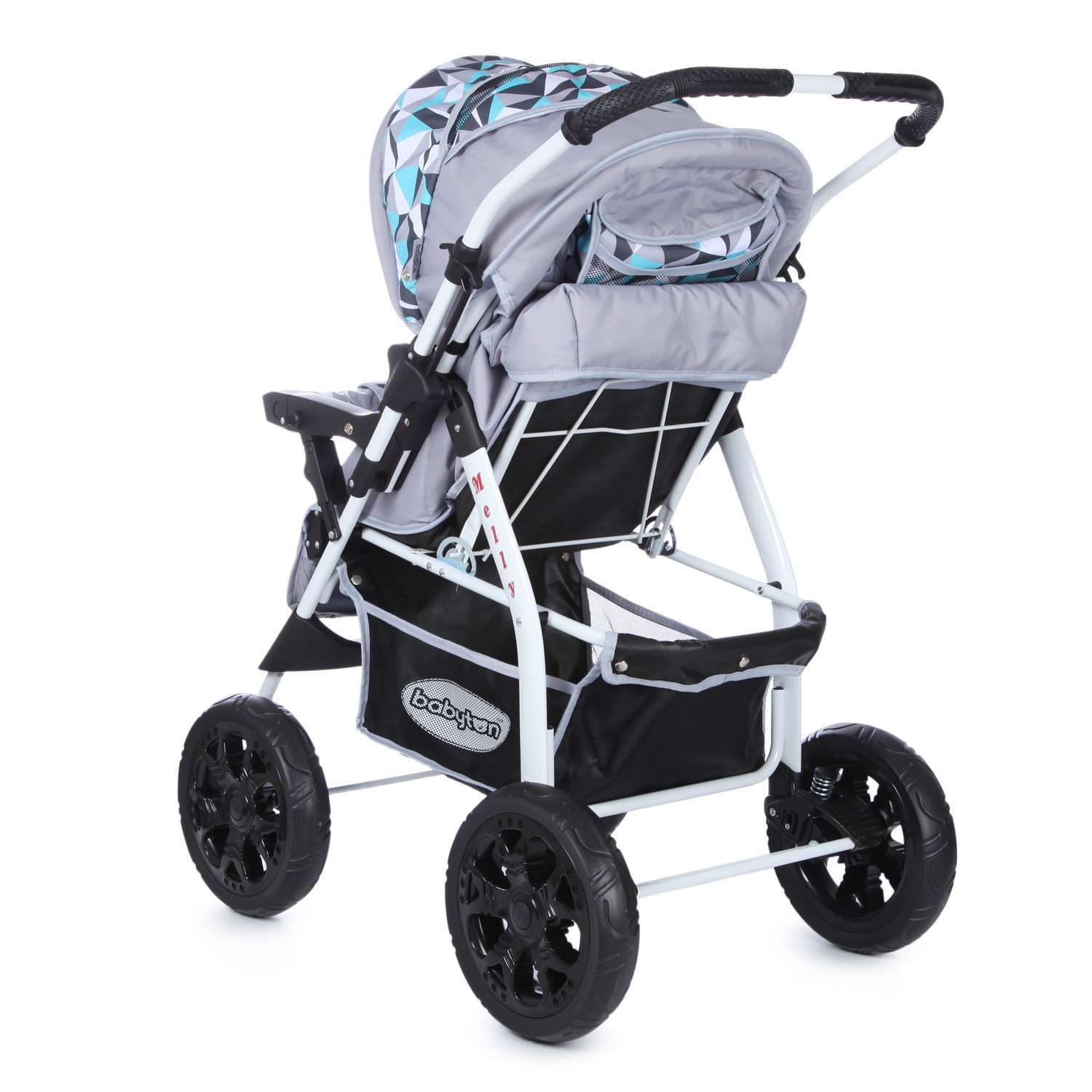 Коляска трансформер Babyton Melly Grey-Green - фото 11