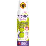 Аэрозоль от клещей и комаров PICNIK 125мл
