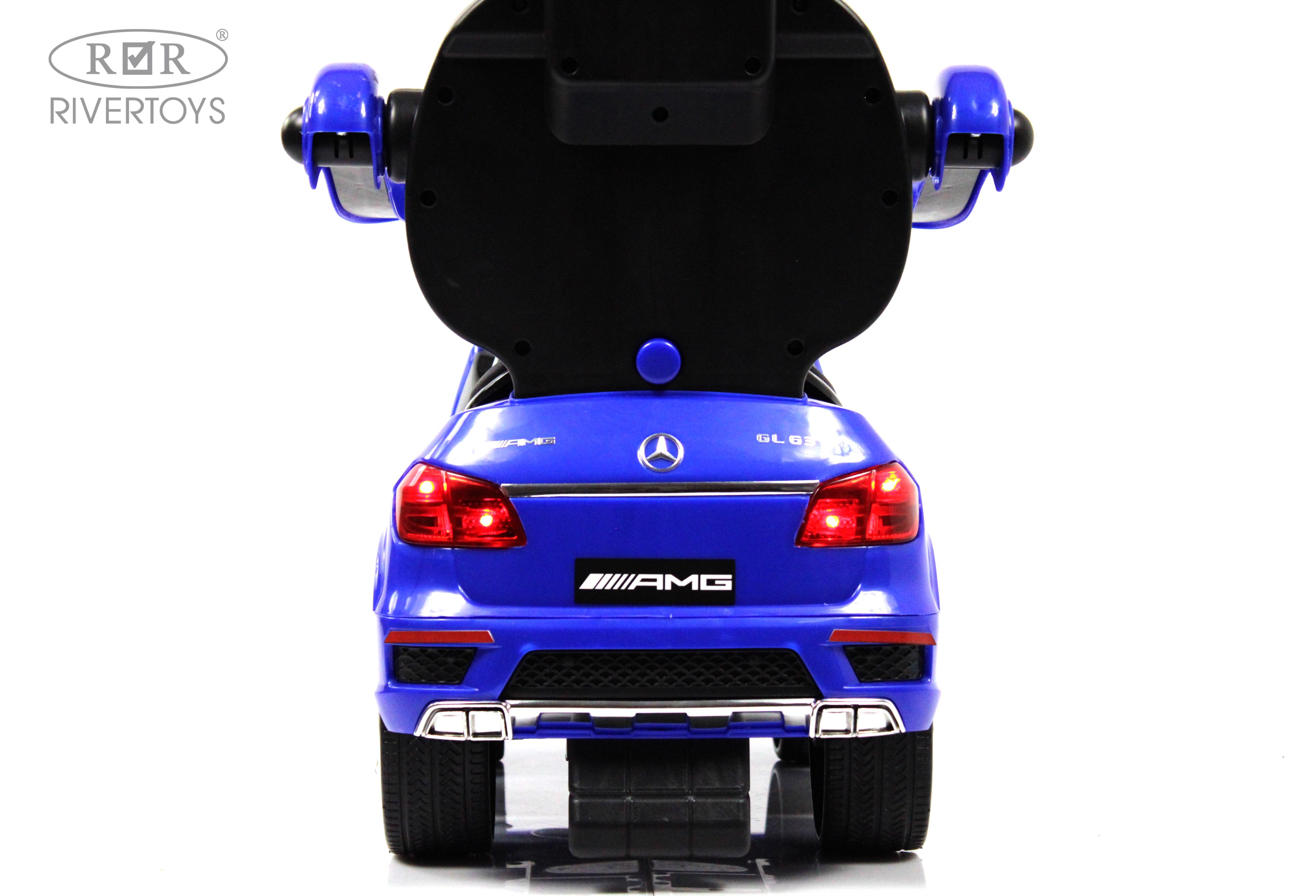 Электромобиль RIVERTOYS Mercedes A888AA-H-BLUE - фото 5