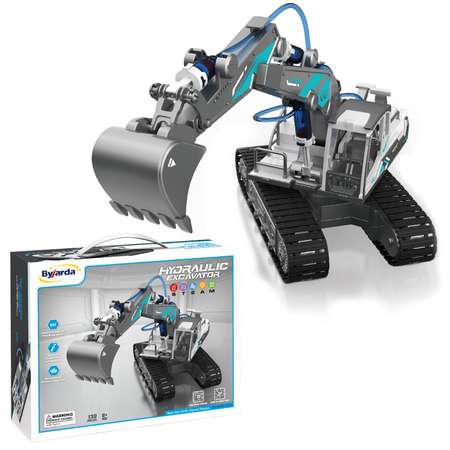 Конструктор Junfa Экскаватор сборная игровая модель