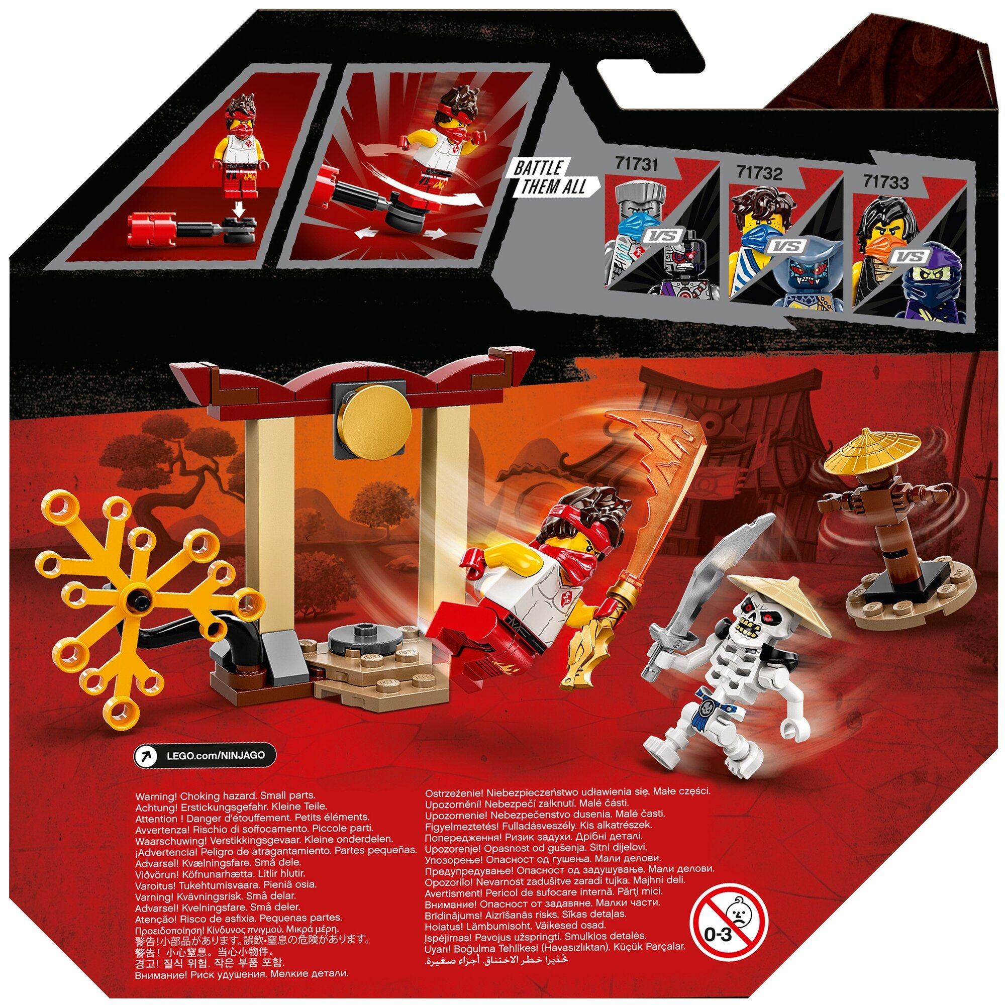 Конструктор LEGO NINJAGO 61 дет. - фото 12