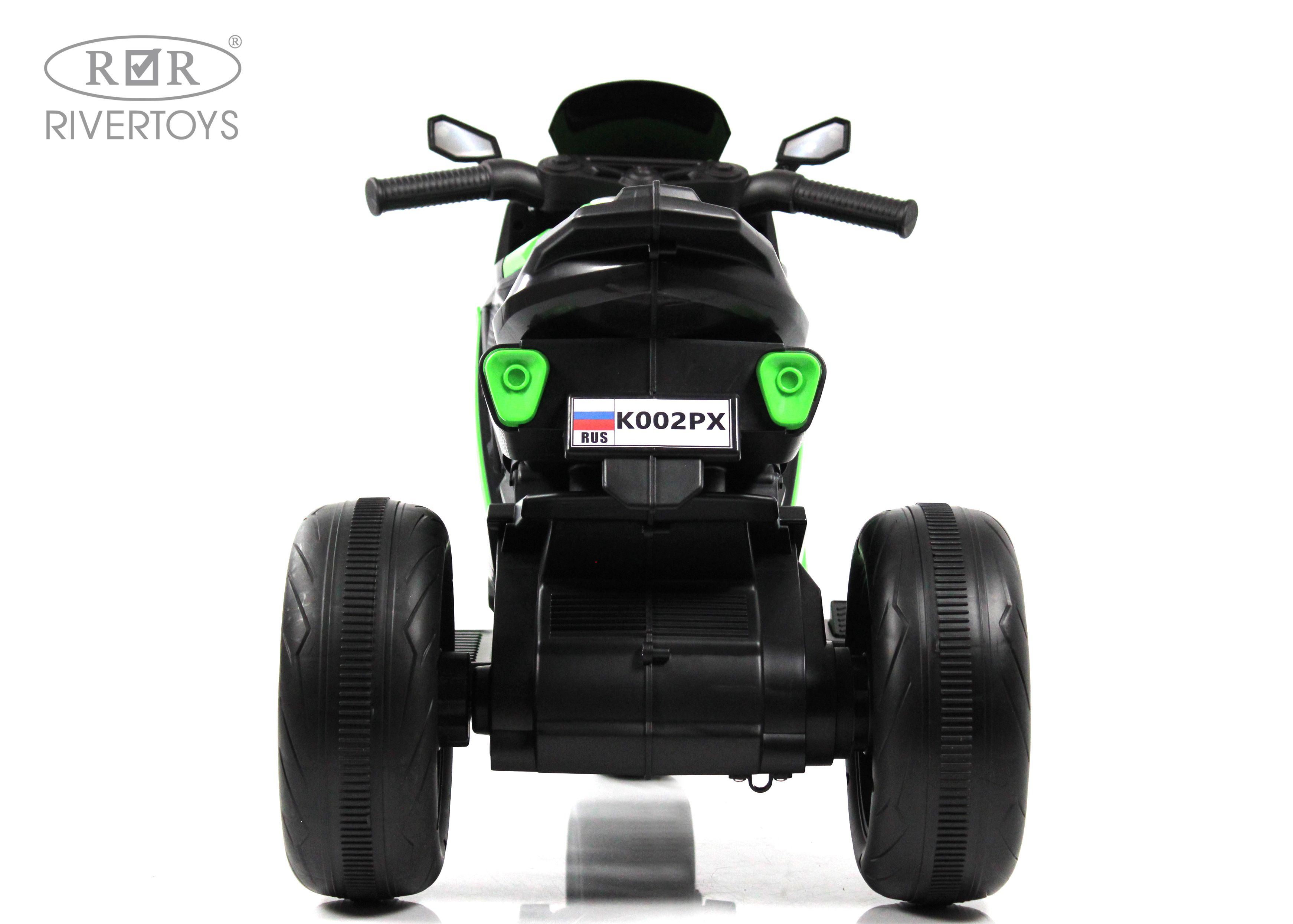 Электромобиль RIVERTOYS K002PX-GREEN - фото 15