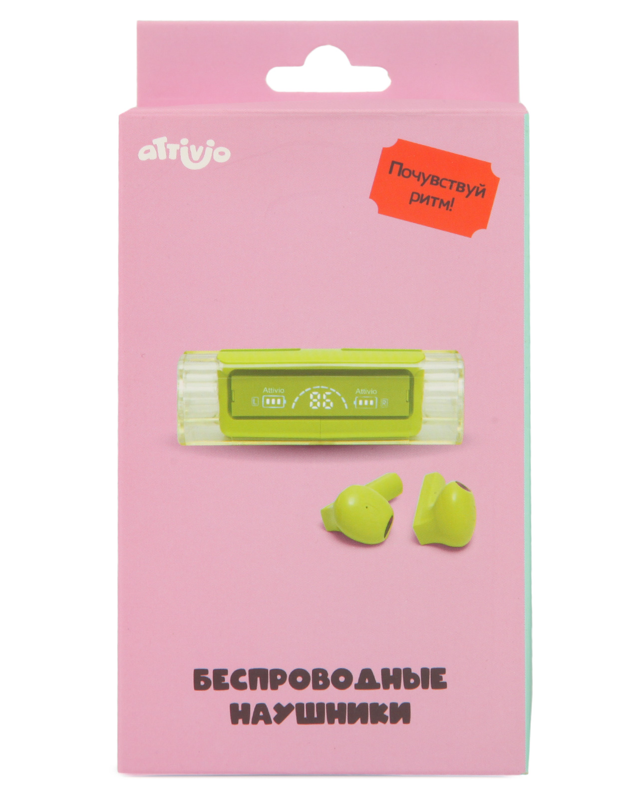 Наушники-вкладыши Attivio Зелёный - фото 10