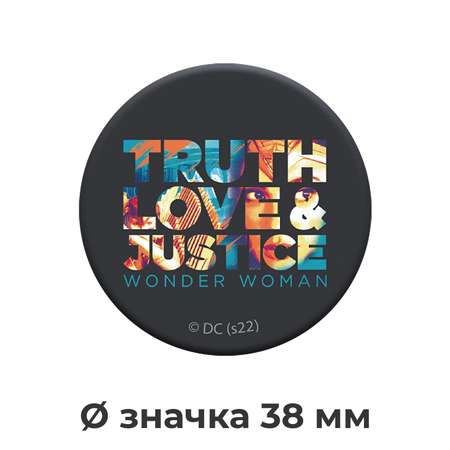 Значок PRIORITY Чудо Женщина 4 шт.