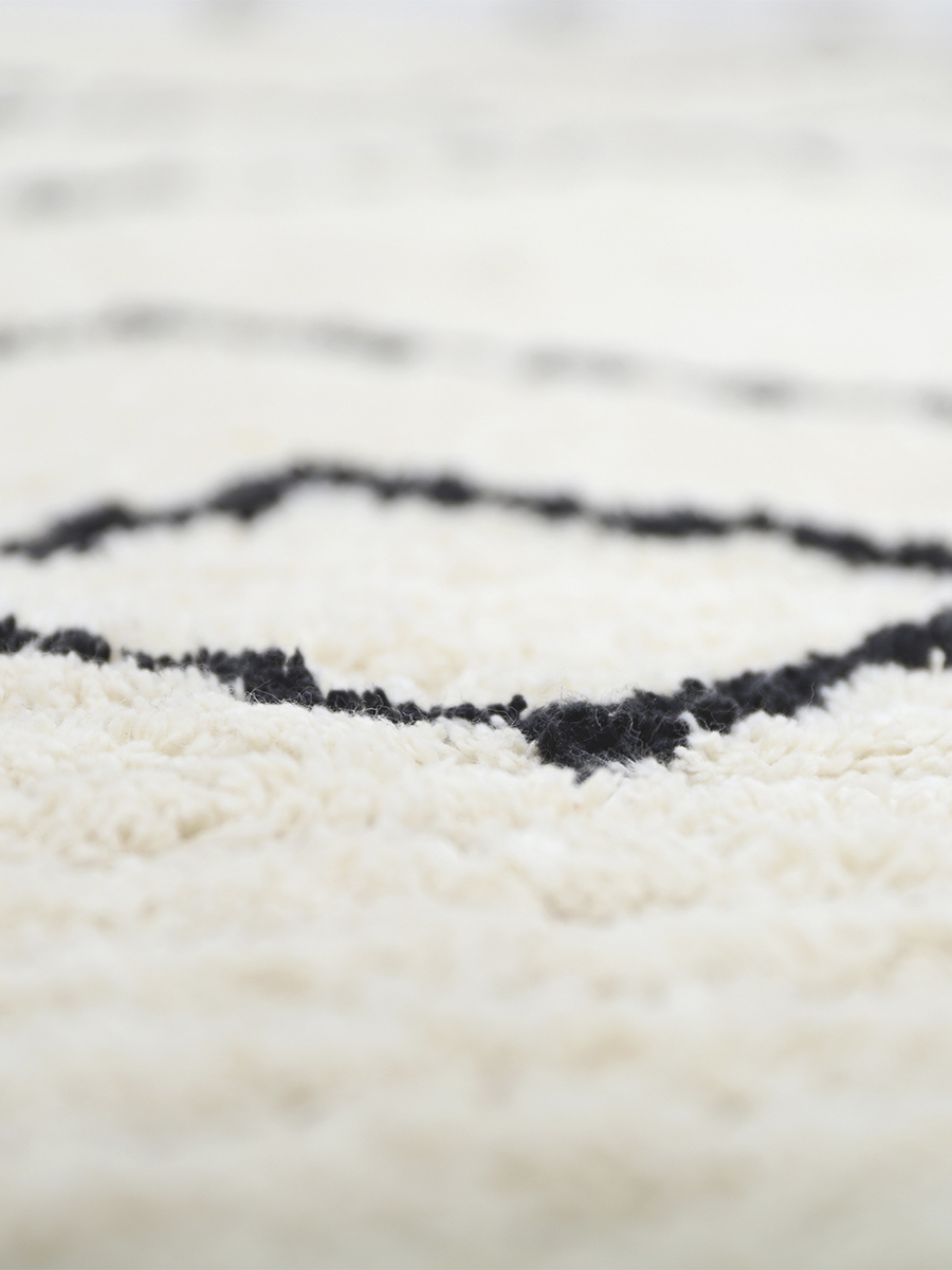 Ковёр Nattiot Viktor Black S 100 x 150 см - фото 4