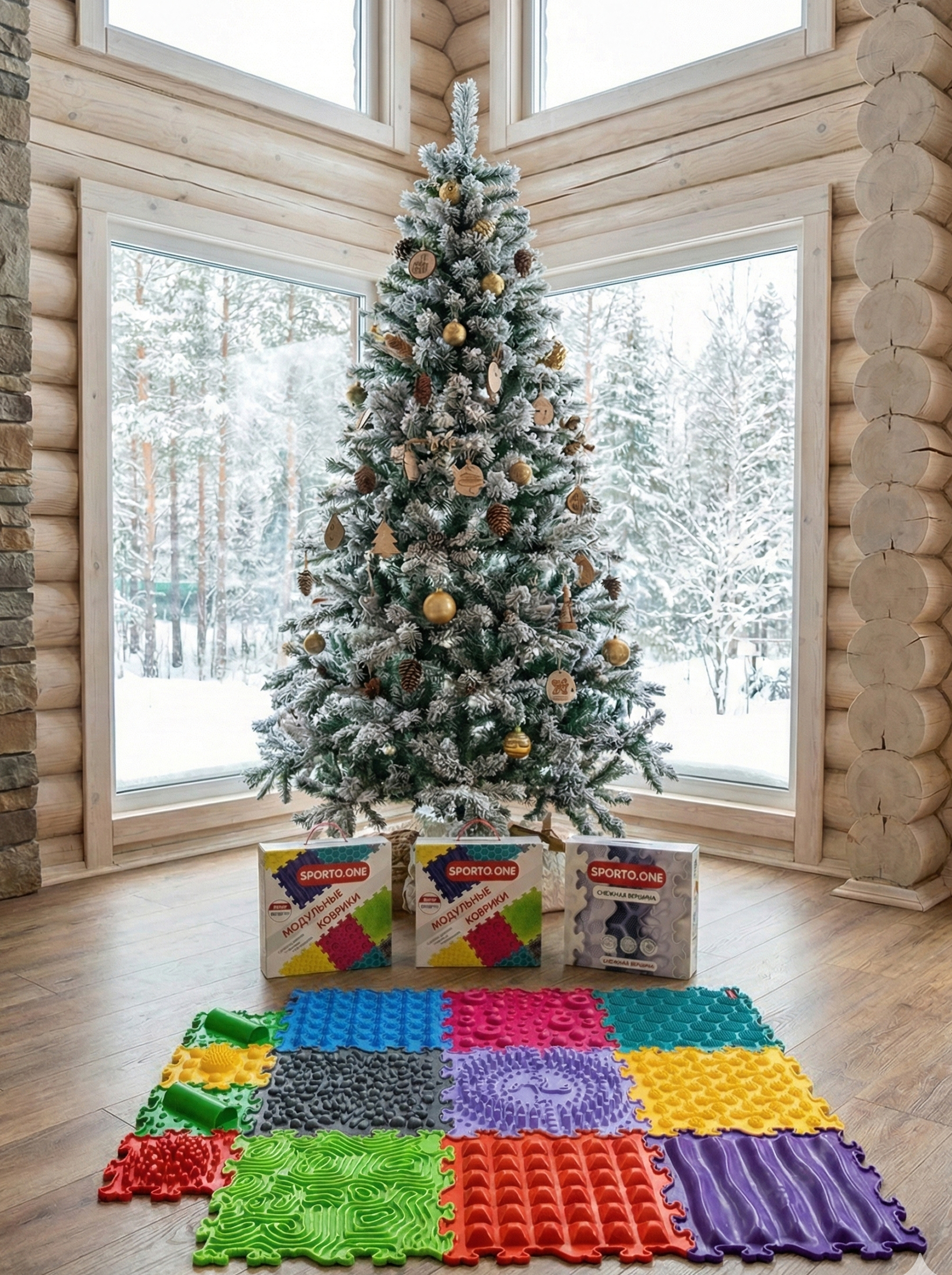 Коврик SPORTO.ONE трансформер Море эмоций - фото 7