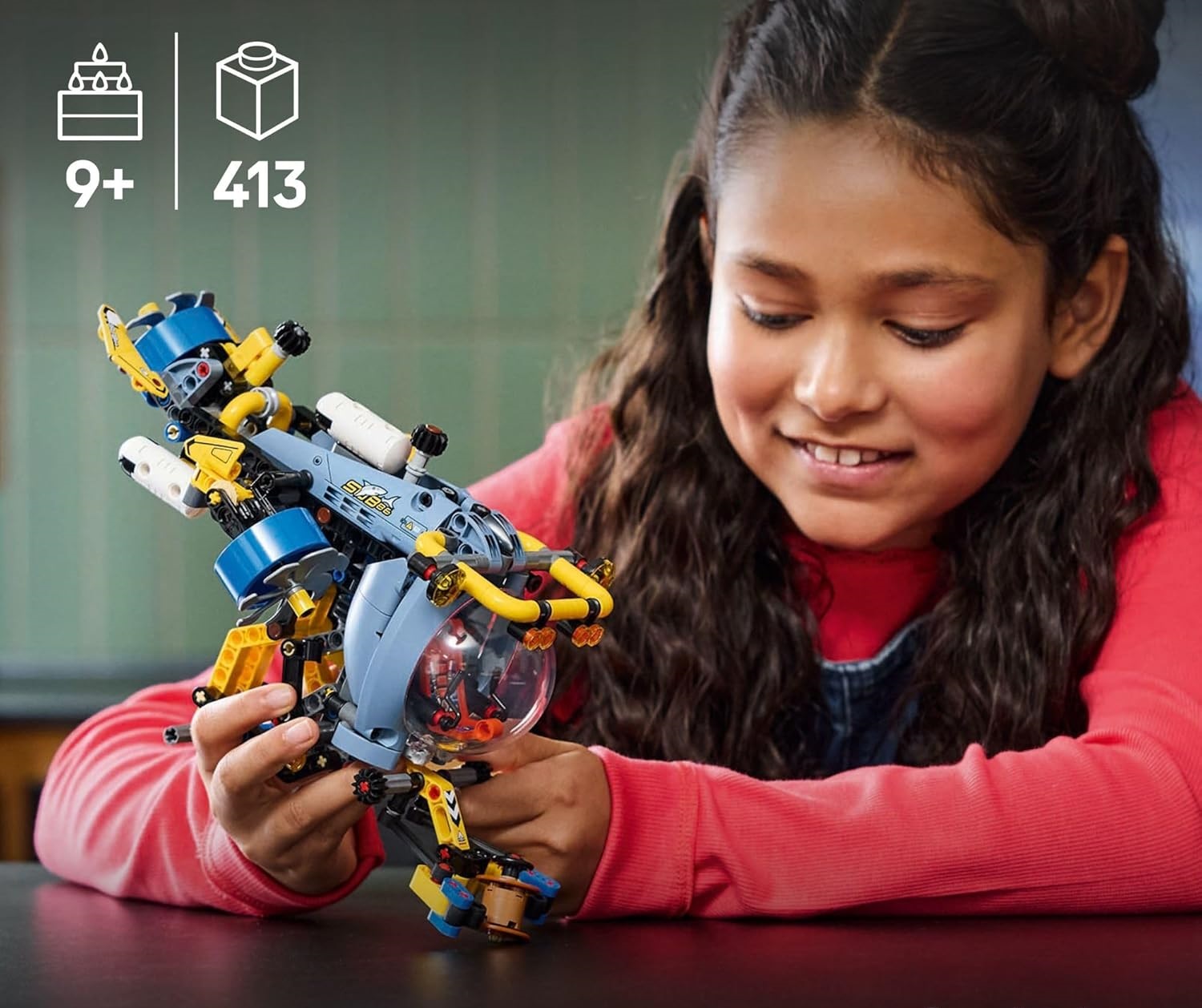 Конструктор LEGO Technic Подводная лодка блочный - фото 3