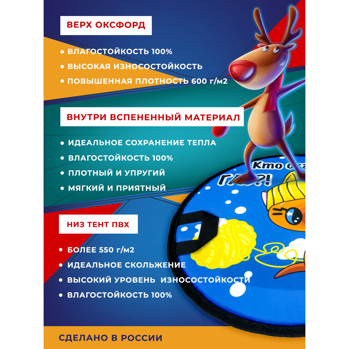 Ледянка Fani and Sani 35 см - фото 3