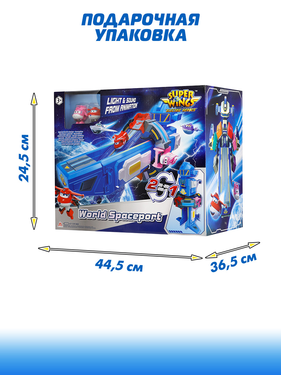 Игровой набор Super Wings Мировой космодром - фото 7